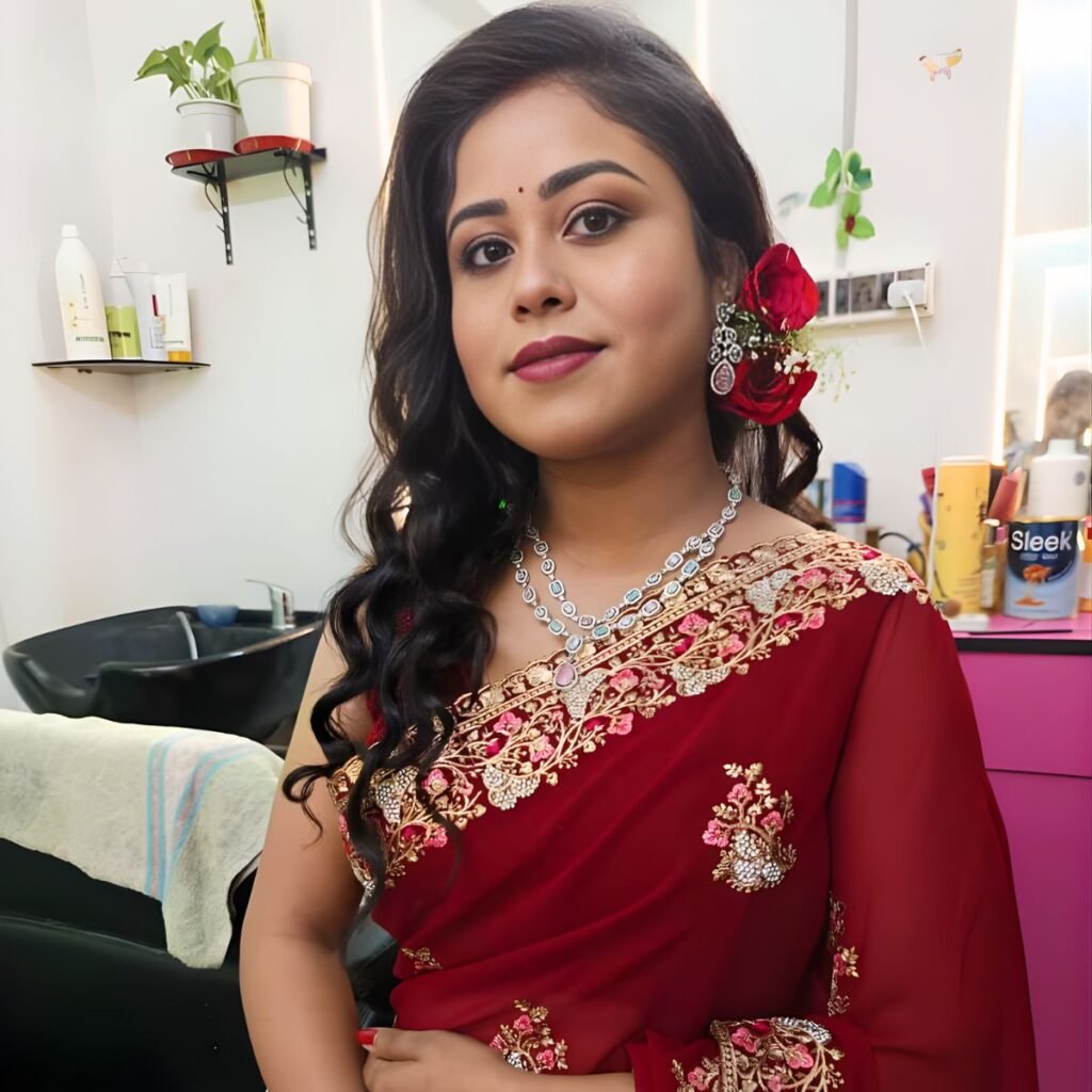 party makeup by parna